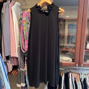 Gibson Little Black A-Line Shift Dress 2X